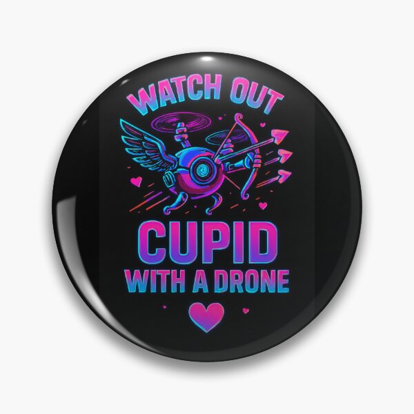 Item preview, Cupid with a drone designed and sold by JI-PIXEL-PLACE.