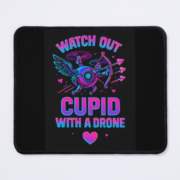 Item preview, Cupid with a drone designed and sold by JI-PIXEL-PLACE.