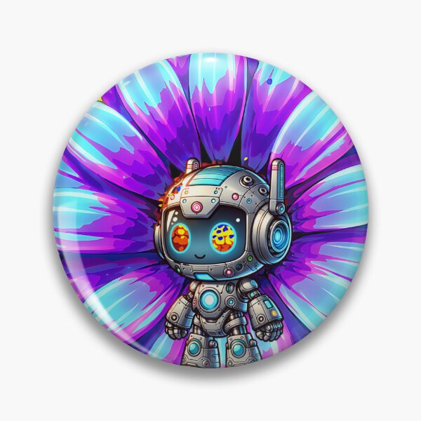 Item preview, Astronaut Robot Butterfly Explorer Space Art designed and sold by AUDIO ART.