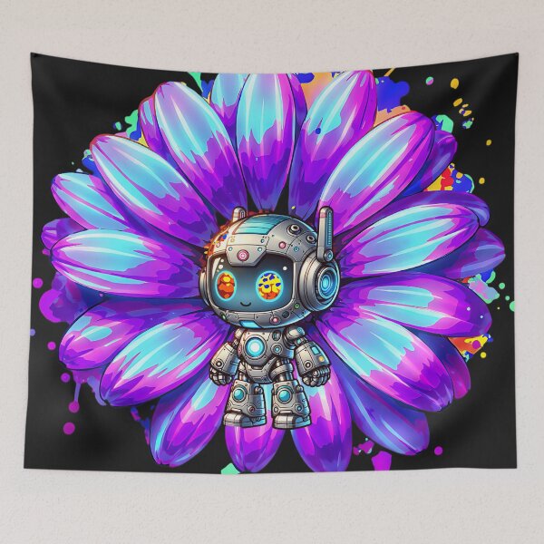 Item preview, Astronaut Robot Butterfly Explorer Space Art designed and sold by AUDIO ART.