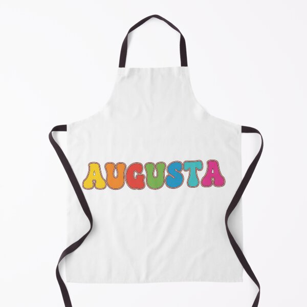 Item preview, ❤️ Augusta Personalized Name Wavy Retro Shirt, Coffee Mug, Sticker Gift designed and sold by HelixPedia.