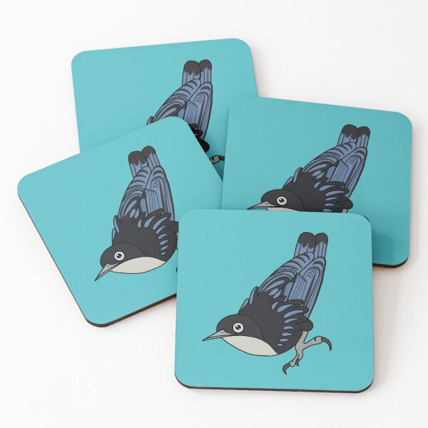 Item preview, Blue Nuthatch - A Derpybird Design designed and sold by YOjosie.