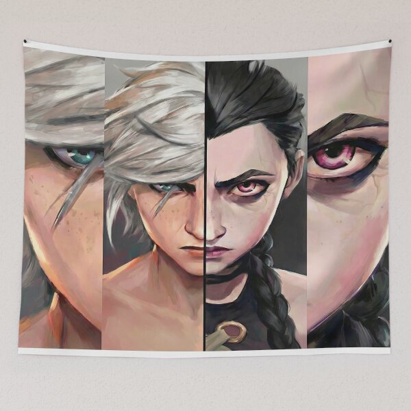 Item preview, Dark Feminine Duality – Shadow Self Portrait designed and sold by artearcade.
