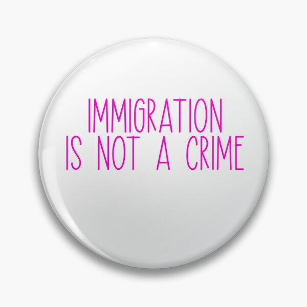Item preview, Immigration is not a crime  designed and sold by GreersGallery.