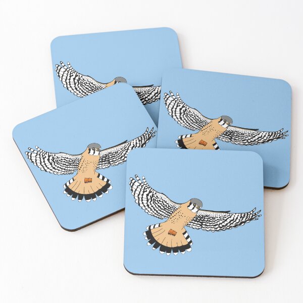 Item preview, A Kestrel in flight - A Derpybird Design designed and sold by YOjosie.