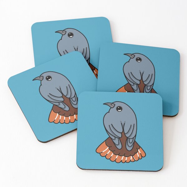 Item preview, Plumbeous Redstart - A Derpybird Design designed and sold by YOjosie.