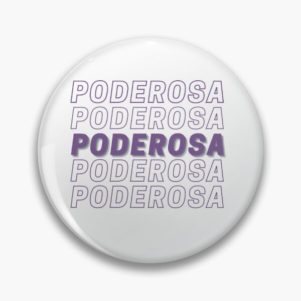 Item preview, PODEROSA Repeated Typography – Empowered Latina Statement Art designed and sold by Cafecito & Cultura.