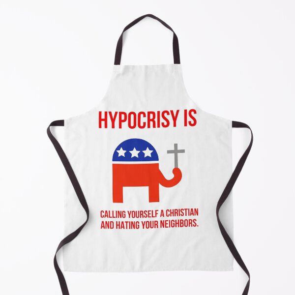 Item preview, Hypocrisy is calling yourself a Christian and hating your neighbors.  designed and sold by Rachel the Artist .