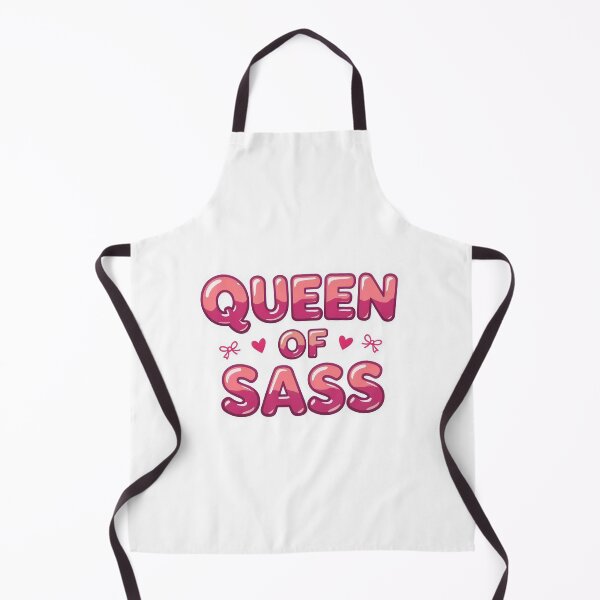 Item preview, Queen of Sass Pink Sticker designed and sold by Stripe Wall Studio.