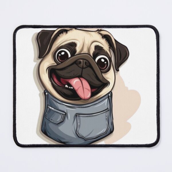 Item preview, Cute Pug designed and sold by GraphicMondaze.