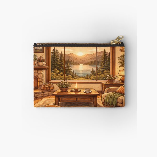Item preview, Cozy Cabin by the Lake designed and sold by Artistmonkey345.