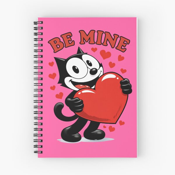 Item preview, Félix el Gato San Valentín – Amor Retro en Rojo y Rosa designed and sold by VoglR.