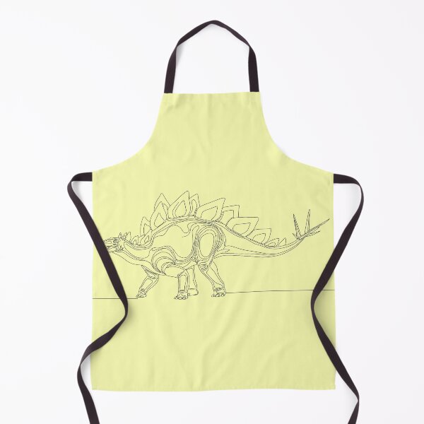 Item preview, Stegosaurus Minimalist Line Art - Topographic Style designed and sold by 1LineMS.