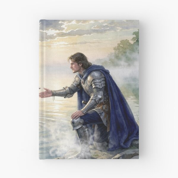 Item preview, The Lady of the Lake handing Excalibur to King Arthur designed and sold by jefboutique6150.