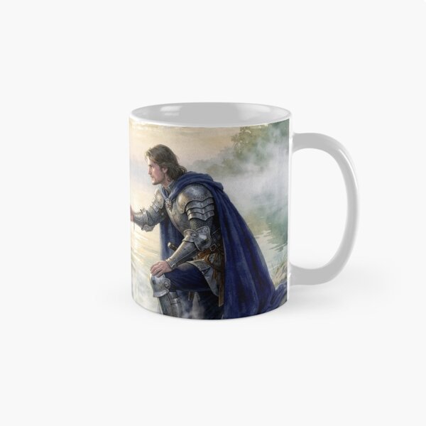 Item preview, The Lady of the Lake handing Excalibur to King Arthur designed and sold by jefboutique6150.