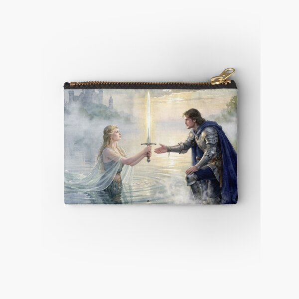 Item preview, The Lady of the Lake handing Excalibur to King Arthur designed and sold by jefboutique6150.