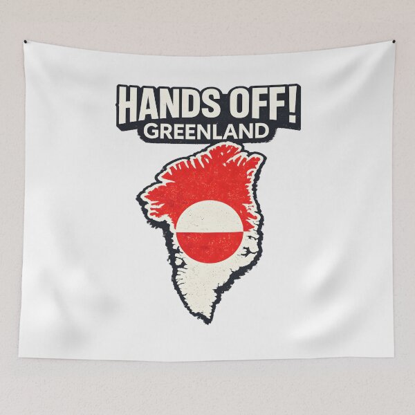 Item preview, Hands Off Greenland designed and sold by Ivanutrera.