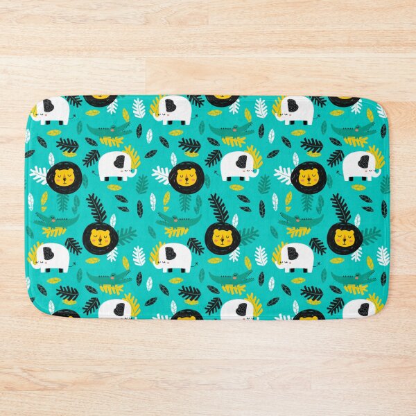 Item preview, Jungle Animals Sleeping - Cute Kids Cartoon Design designed and sold by DesignsVault.