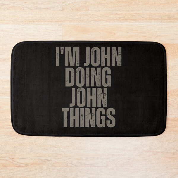 Item preview, I'M JOHN DOING JOHN THINGS Shirt Funny Christmas Gift Idea designed and sold by WeirdlyRare.