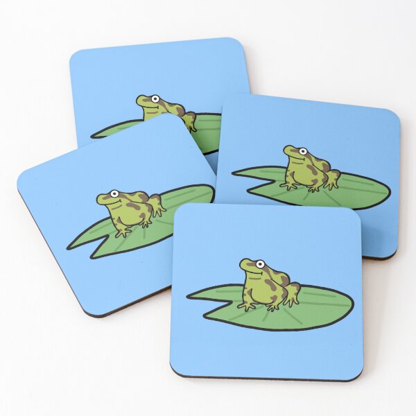 Item preview, Froggo on a Lilypad - A Derpybird Design designed and sold by YOjosie.