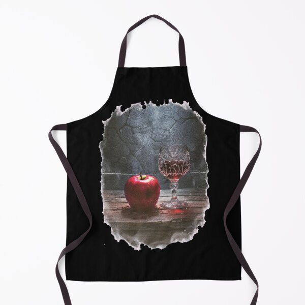 Item preview, Poison Apple and Blood Red Wine Goblet – Dark Gothic Temptation Art designed and sold by DarkRomanceMom.