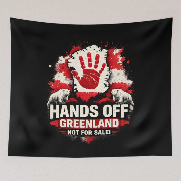 Item preview, Hands Off Greenland designed and sold by Ivanutrera.
