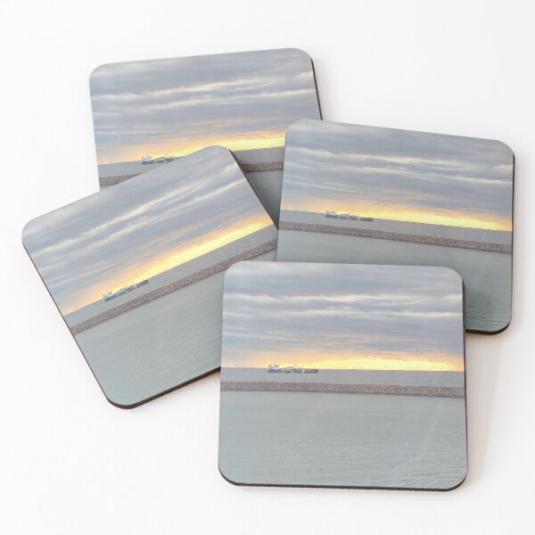 Item preview, Ship in sunset designed and sold by Kotickiha.