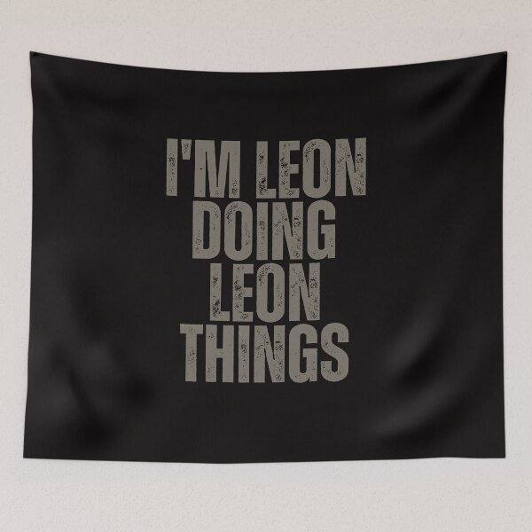 Item preview, I'M LEON DOING LEON THINGS Shirt Funny Christmas Gift Idea designed and sold by WeirdlyRare.