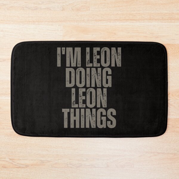 Item preview, I'M LEON DOING LEON THINGS Shirt Funny Christmas Gift Idea designed and sold by WeirdlyRare.