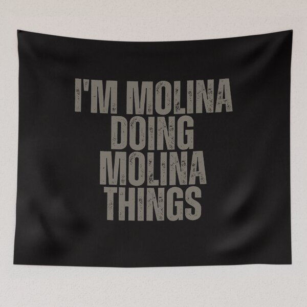 Item preview, I'M MOLINA  DOING MOLINA THINGS Shirt Funny Christmas Gift Idea designed and sold by WeirdlyRare.