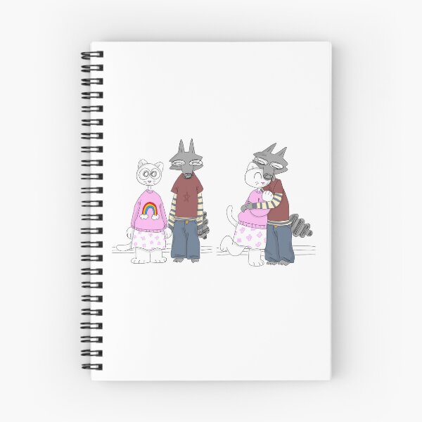 Item preview, Billie and Mittens Love Each Other!  designed and sold by alexcreatesart.