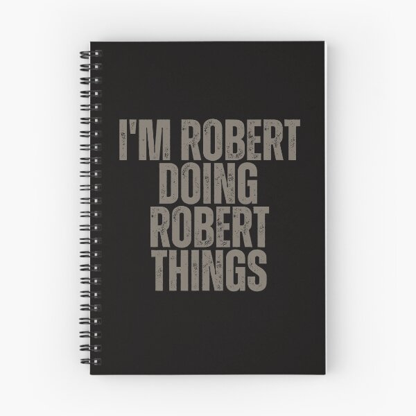 Item preview, I'M ROBERT DOING ROBERT THINGS Shirt Funny Christmas Gift Idea designed and sold by WeirdlyRare.