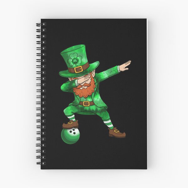 Item preview, Bowling st patricks day youth boys Bowler dabbing leprechaun designed and sold by Jamalixan.