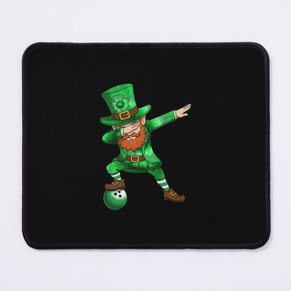 Item preview, Bowling st patricks day youth boys Bowler dabbing leprechaun designed and sold by Jamalixan.