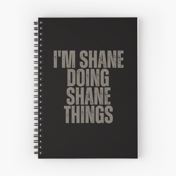 Item preview, I'M SHANE DOING SHANE THINGS Shirt Funny Christmas Gift Idea designed and sold by WeirdlyRare.