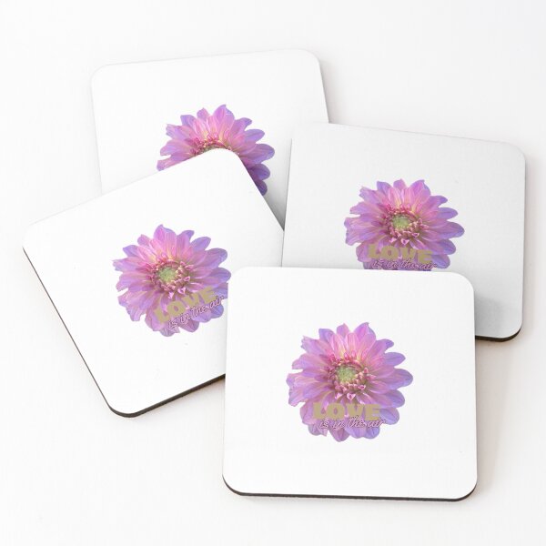 Item preview, Love is in the air pink Dahlia flower designed and sold by Imagineitall Thrive.