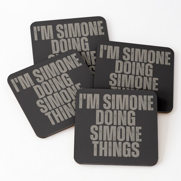 Item preview, I'M SIMONE DOING SIMONE THINGS Shirt Funny Christmas Gift Idea designed and sold by WeirdlyRare.