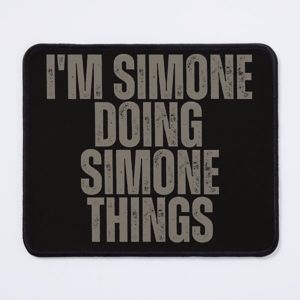 Item preview, I'M SIMONE DOING SIMONE THINGS Shirt Funny Christmas Gift Idea designed and sold by WeirdlyRare.