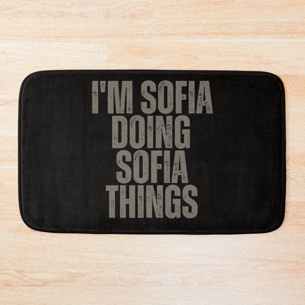 Item preview, I'M SOFIA DOING SOFIA THINGS Shirt Funny Christmas Gift Idea designed and sold by WeirdlyRare.