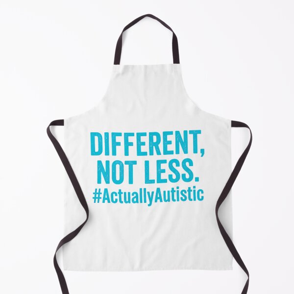 Item preview, Different Not Less Autistic Acceptance Bold Distressed Typography designed and sold by chattsuede.