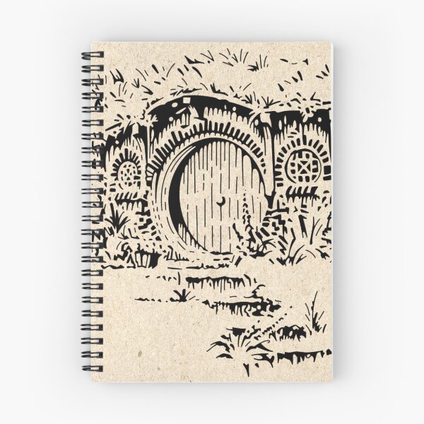 Item preview, A Hobbit Hole Drawing designed and sold by JayBugArt.