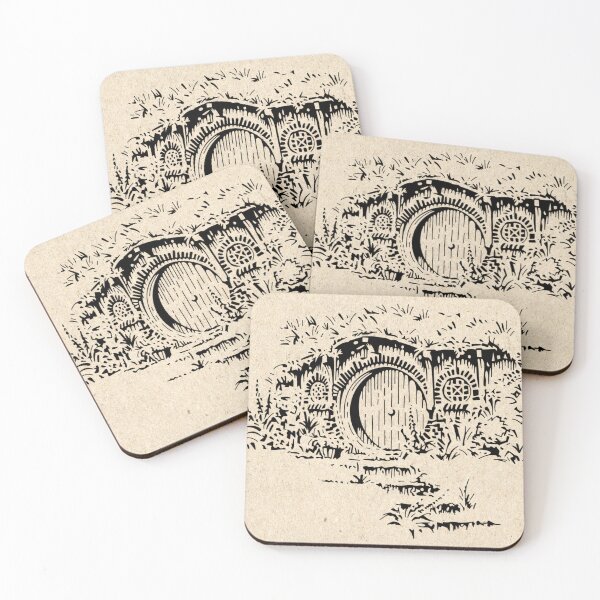 Item preview, A Hobbit Hole Drawing designed and sold by JayBugArt.