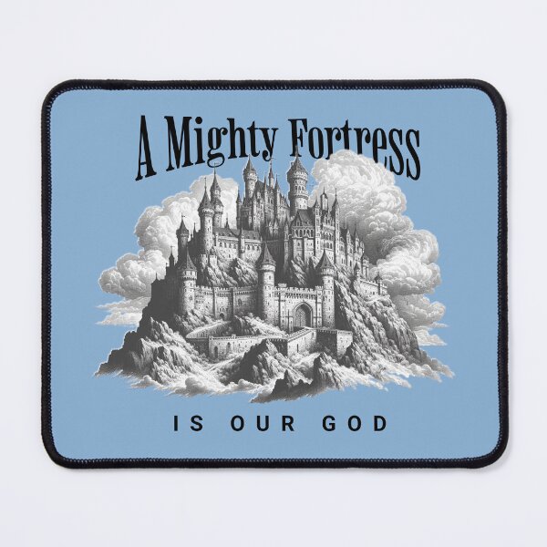 Item preview, A Mighty Fortress is Our God Christian designed and sold by Sachie's Studio.