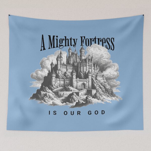Item preview, A Mighty Fortress is Our God Christian designed and sold by Sachie's Studio.