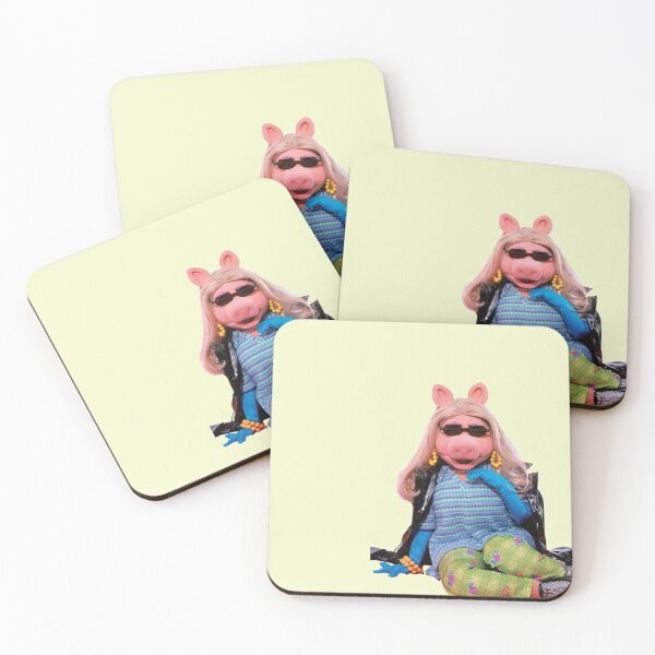 Item preview, miss piggy with sunglasses and a slay outfit designed and sold by plantrobert.