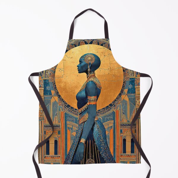 Item preview, Nighttime Art Deco Egyptian Deity designed and sold by Vintage Poster Gallery.