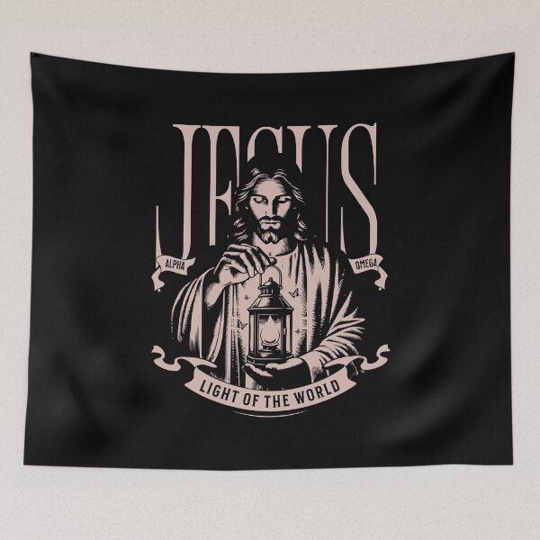 Item preview, Jesus Light of the World Christian designed and sold by Sachie's Studio.