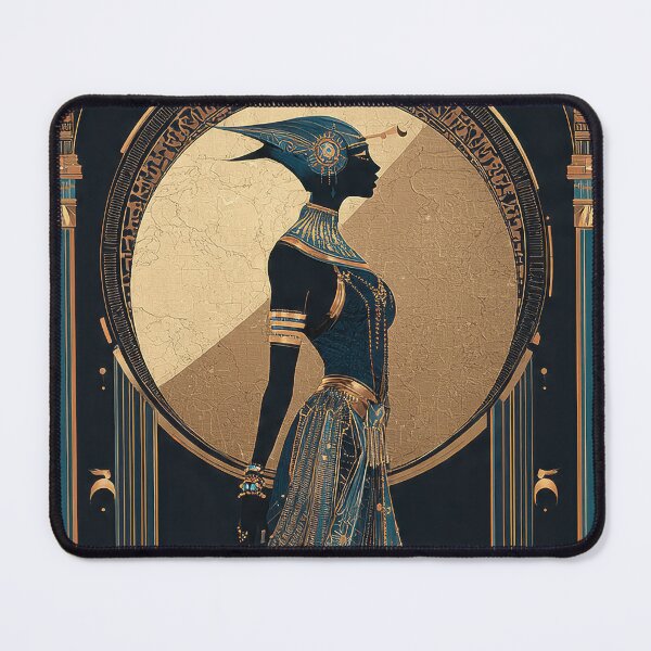 Item preview, Nighttime Art Deco Egyptian Deity designed and sold by Vintage Poster Gallery.