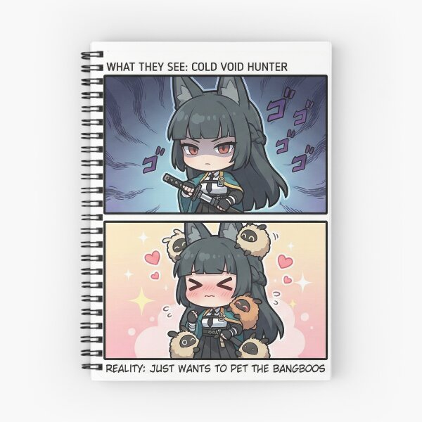 Item preview, Cold Void Hunter vs Reality - Funny Miyabi Zenless Zone Zero Fan Art designed and sold by Tamer ⭐⭐⭐⭐⭐.