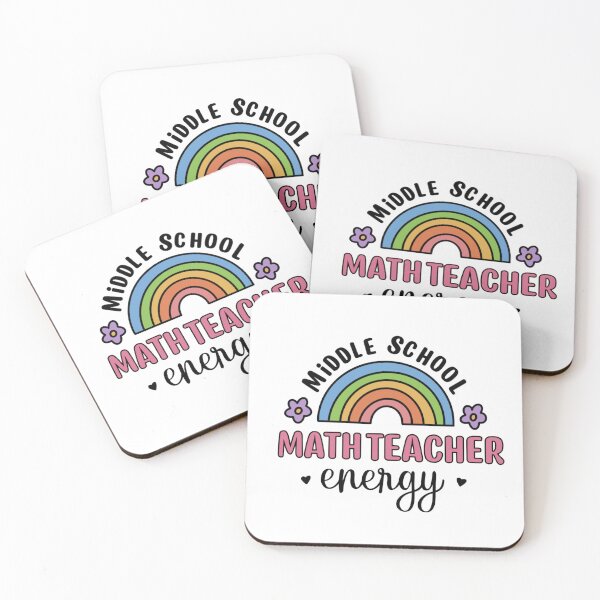 Item preview, Middle school math teacher energy  designed and sold by Renabena04.